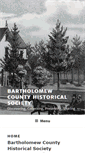 Mobile Screenshot of bartholomewhistory.org